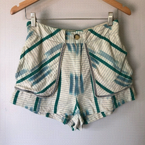 URBAN Outfitters high rise boho cotton shorts